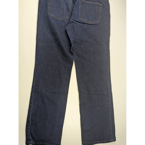 LRL Ralph Lauren Jeans Co Medium Wash Classic Straight Denim Jeans Plus Size 14 - Picture 2 of 10
